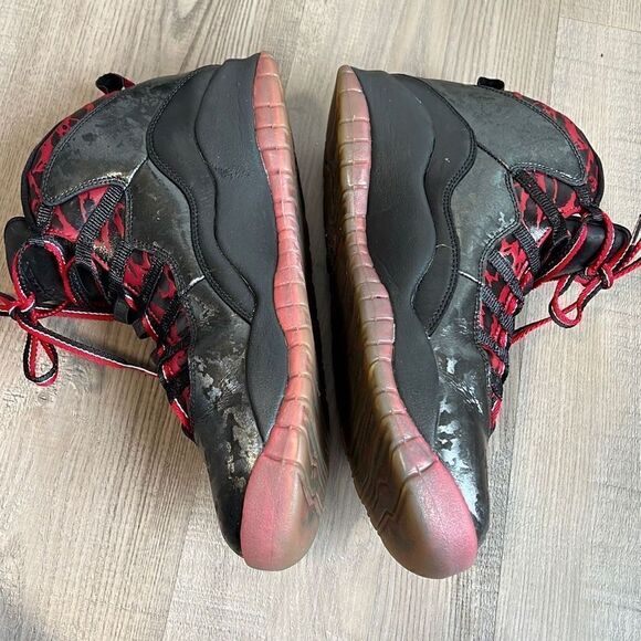 DS Nike Air Jordan 10 Retro DB Doernbecher Sample 10.5 Bred SBB TS SB Dunk - Picture 12 of 13